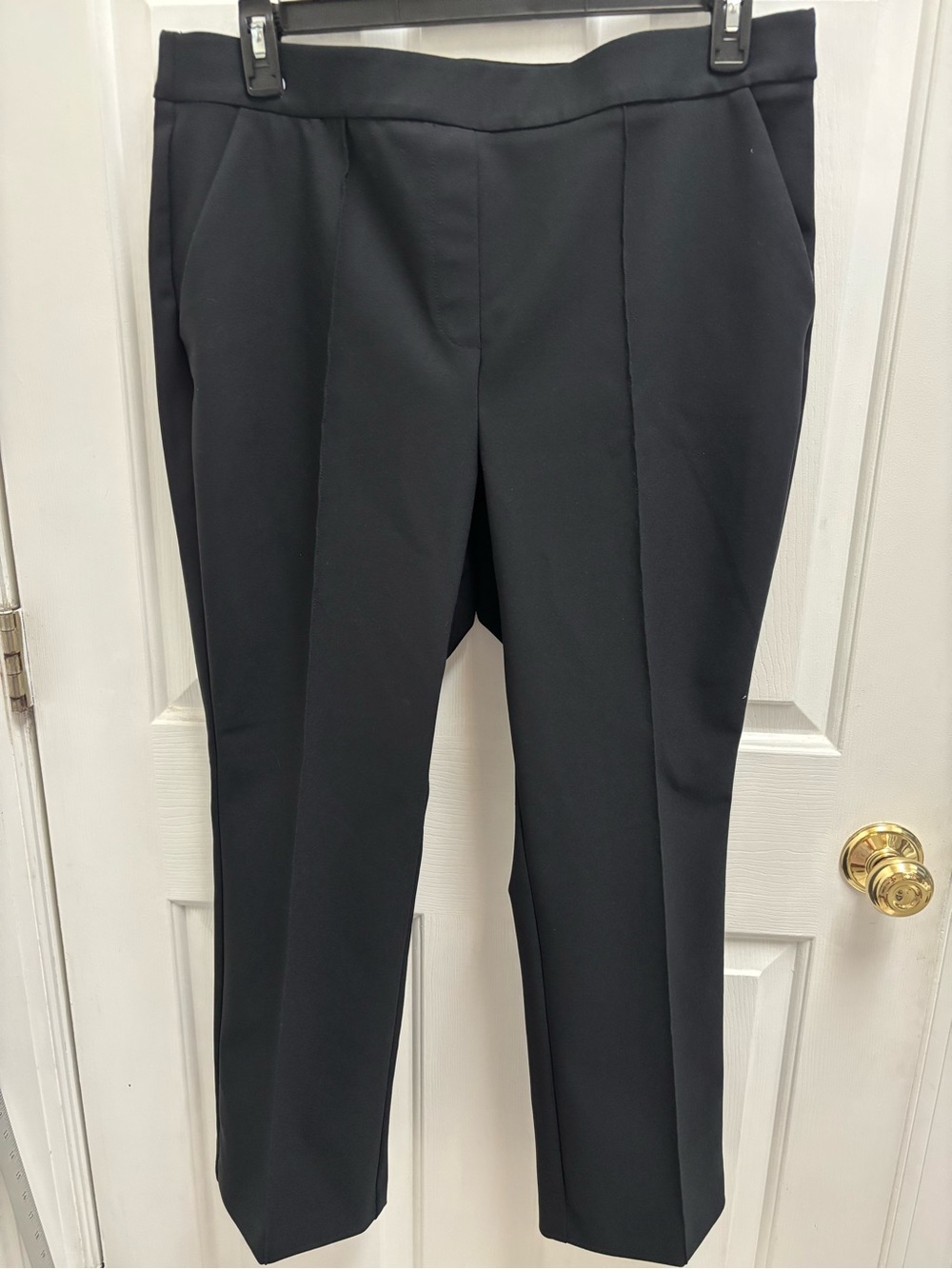 Counterparts Black Tailored Pants with Clean Finish